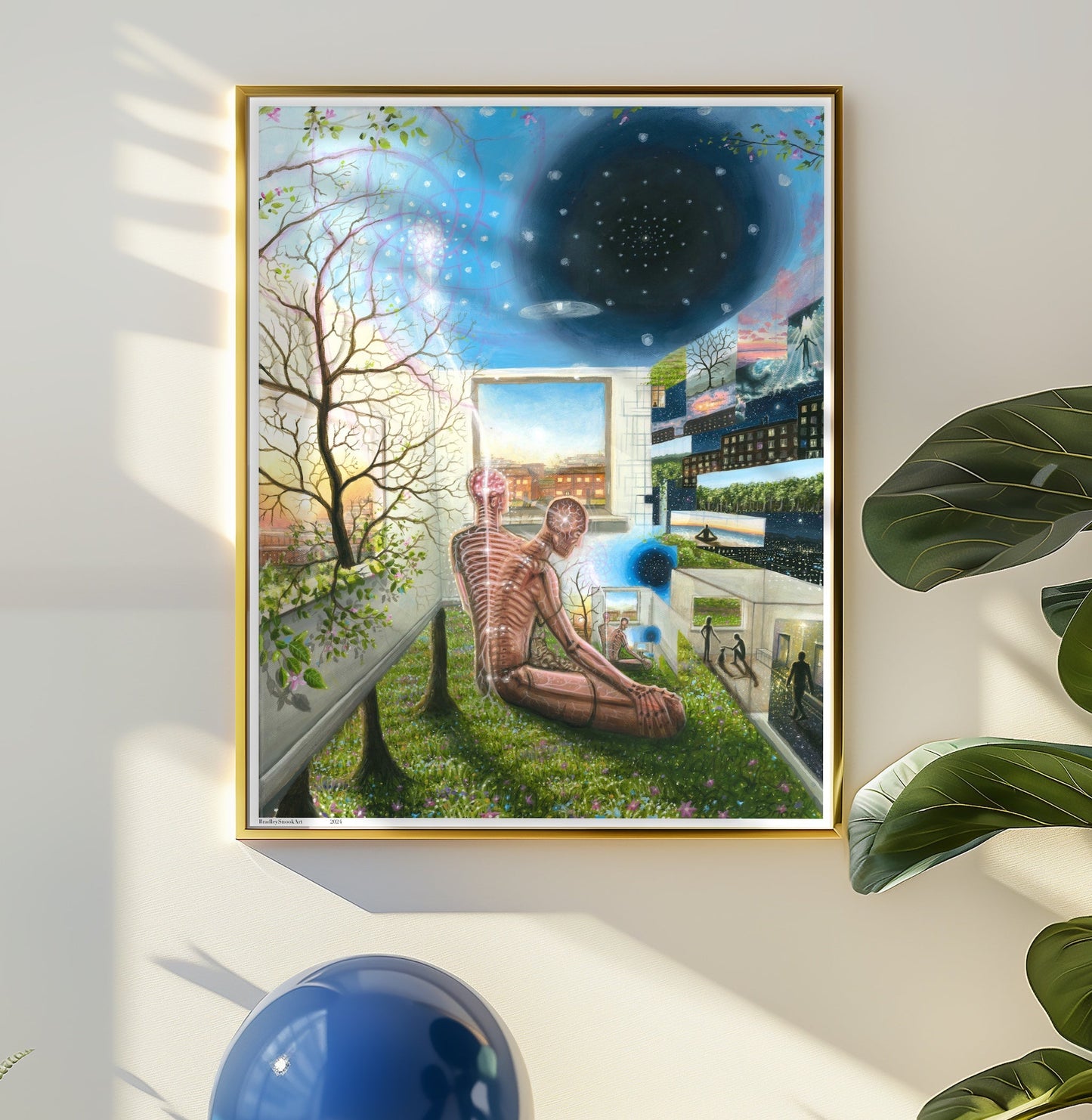 'Dreamscape' Paper print