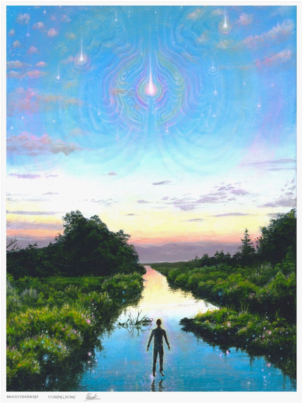 'Coming  Home' 18"x24" Fine art paper print