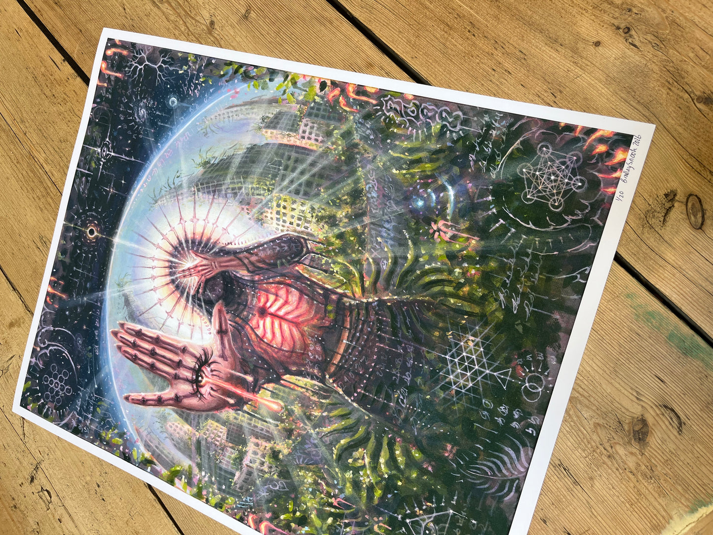 'Inner Sight' Limited edition giclee print 16'X20"