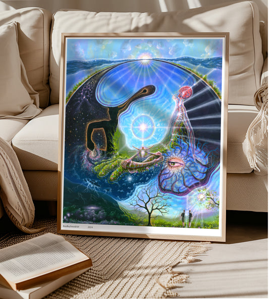 'Mental Playground' Giclee print
