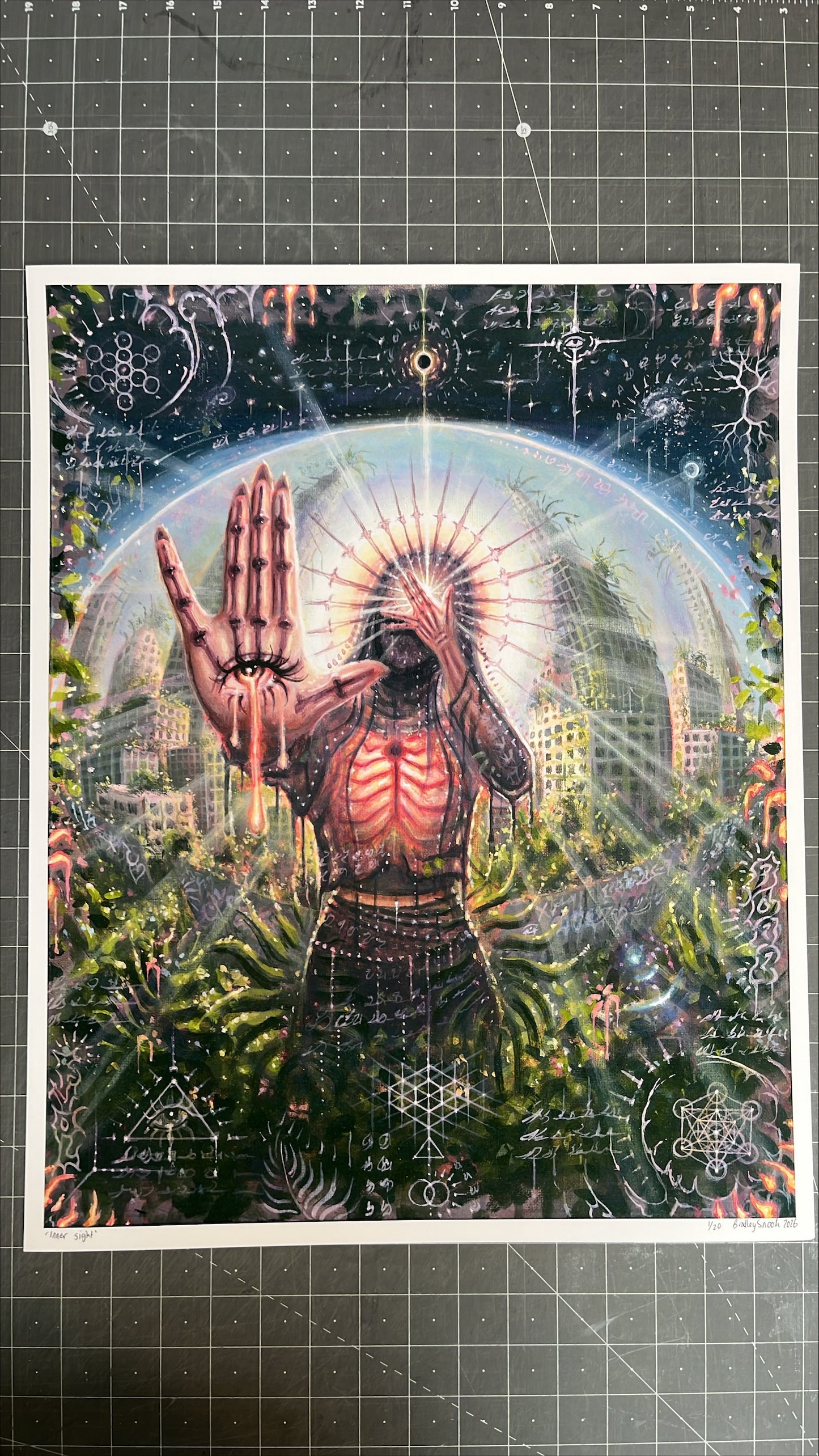 'Inner Sight' Limited edition giclee print 16'X20"
