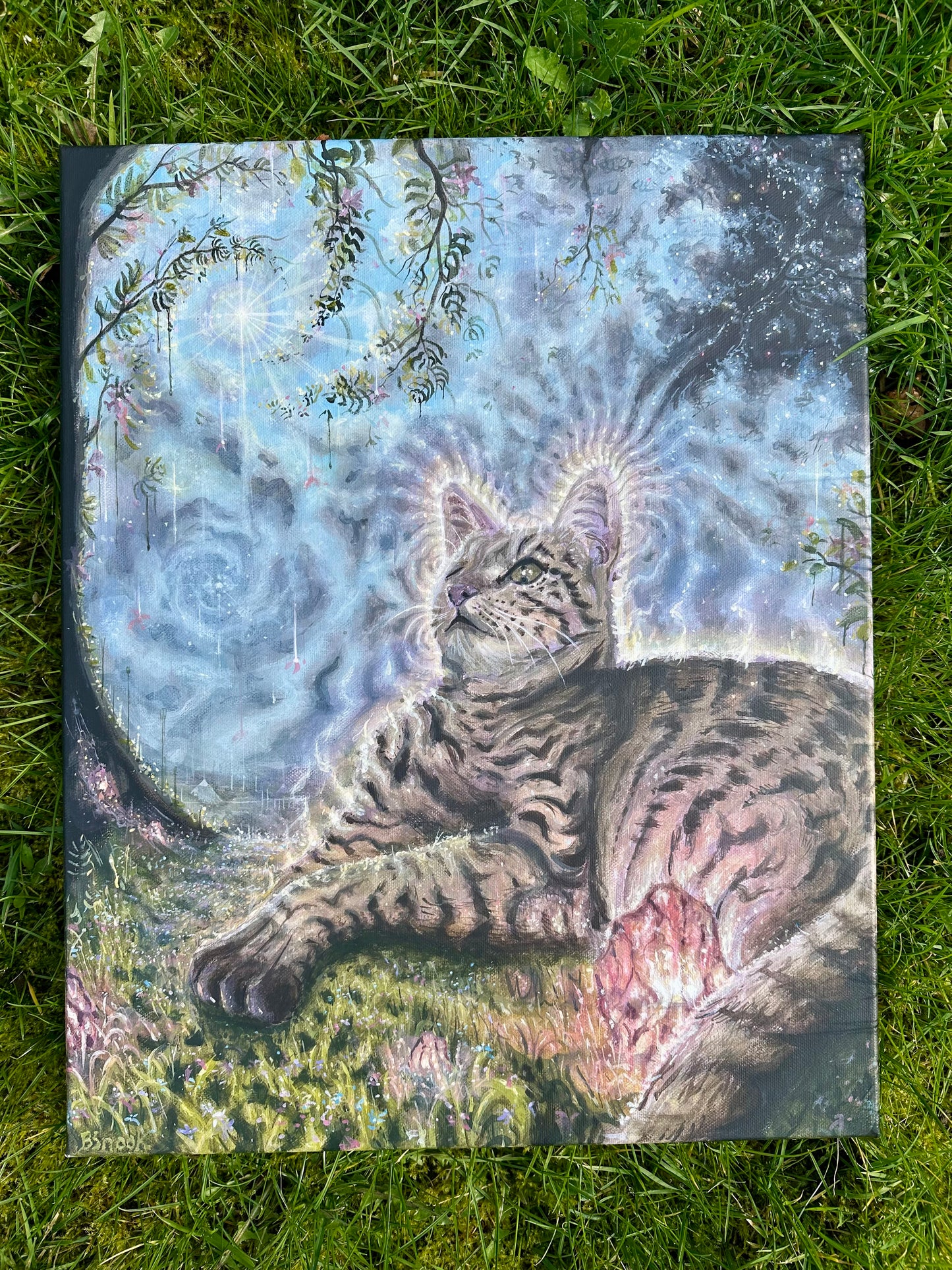 ‘Frequency Healer’ Canvas print