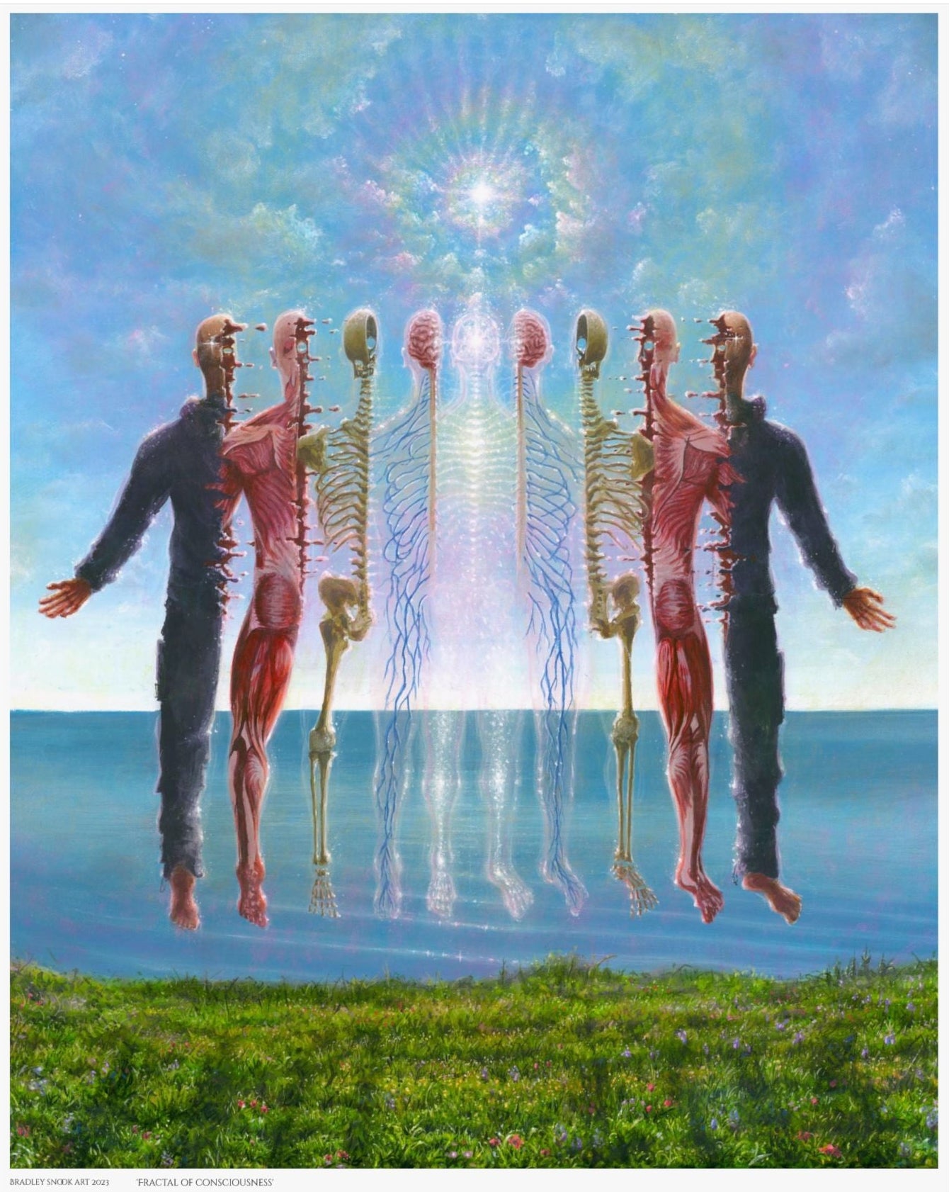 'Fractal Of Consciousness' - Fine art paper print