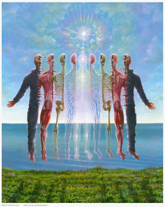 'Fractal Of Consciousness' - Fine art paper print