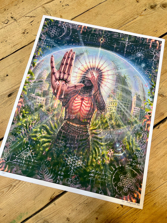 'Inner Sight' Limited edition giclee print 16'X20"