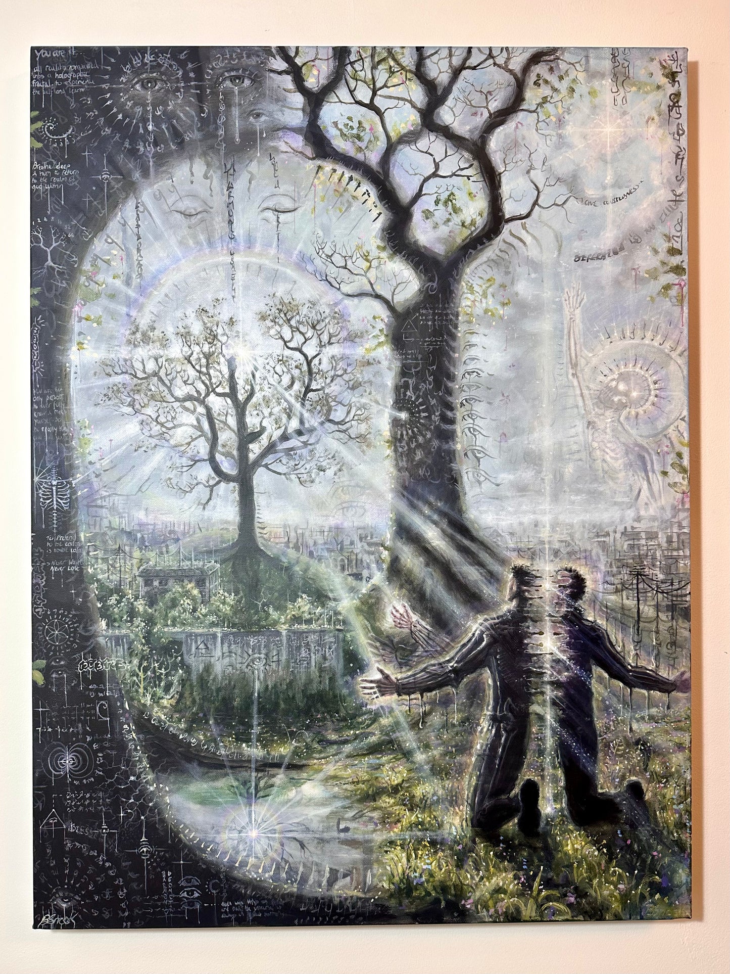'Separation Is An Illusion' Original painting