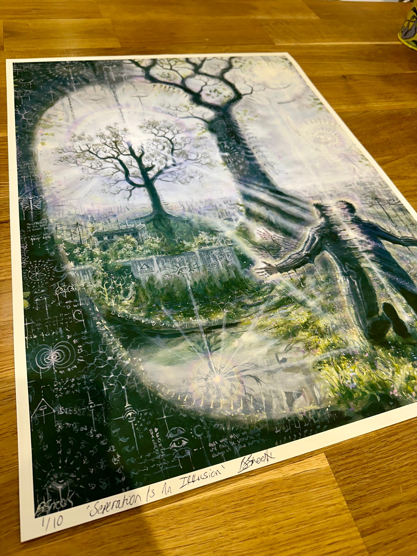 'Separation Is An Illusion' Limited Edition - Signed Giclée print