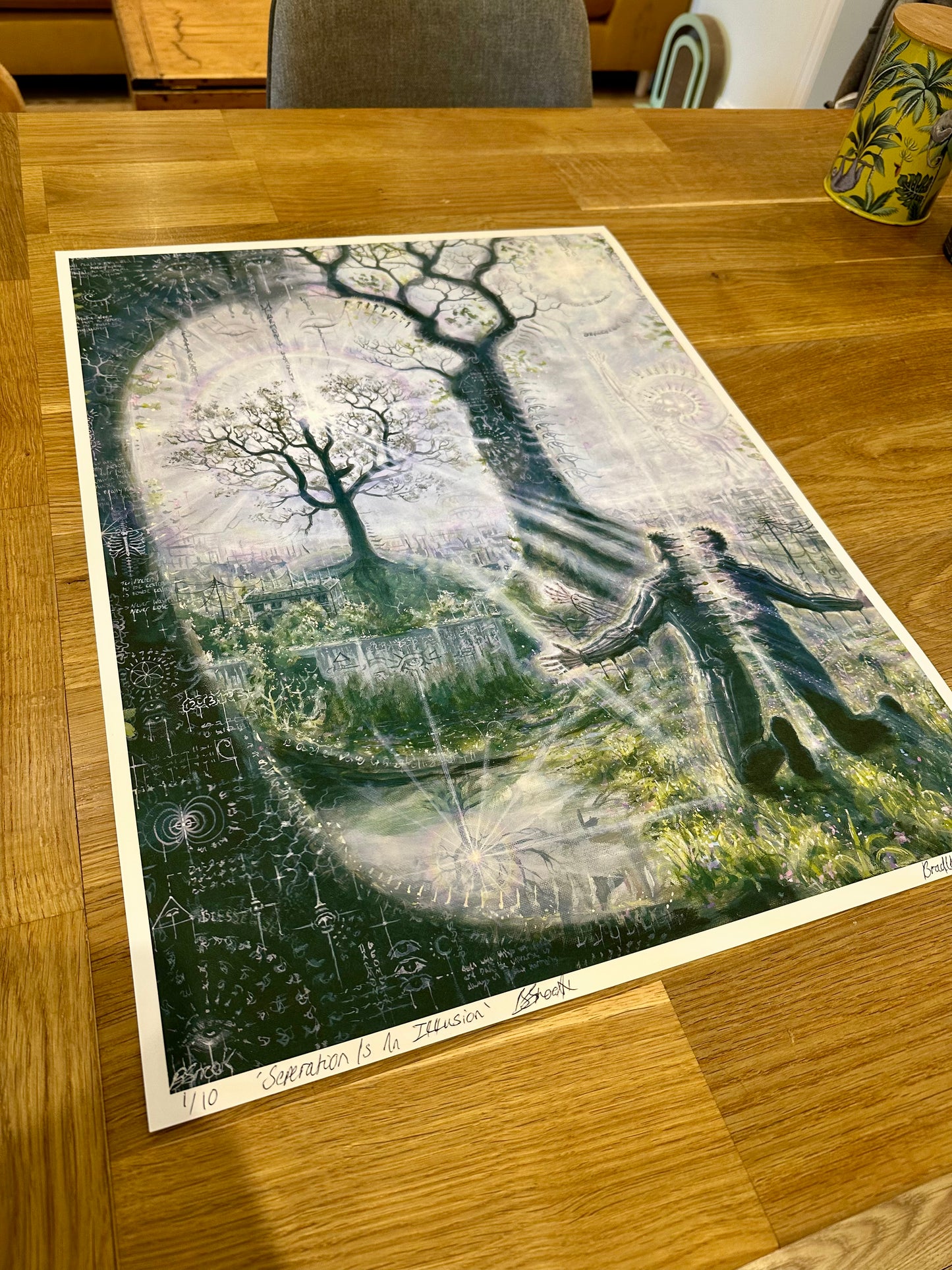 'Separation Is An Illusion' Limited Edition - Signed Giclée print