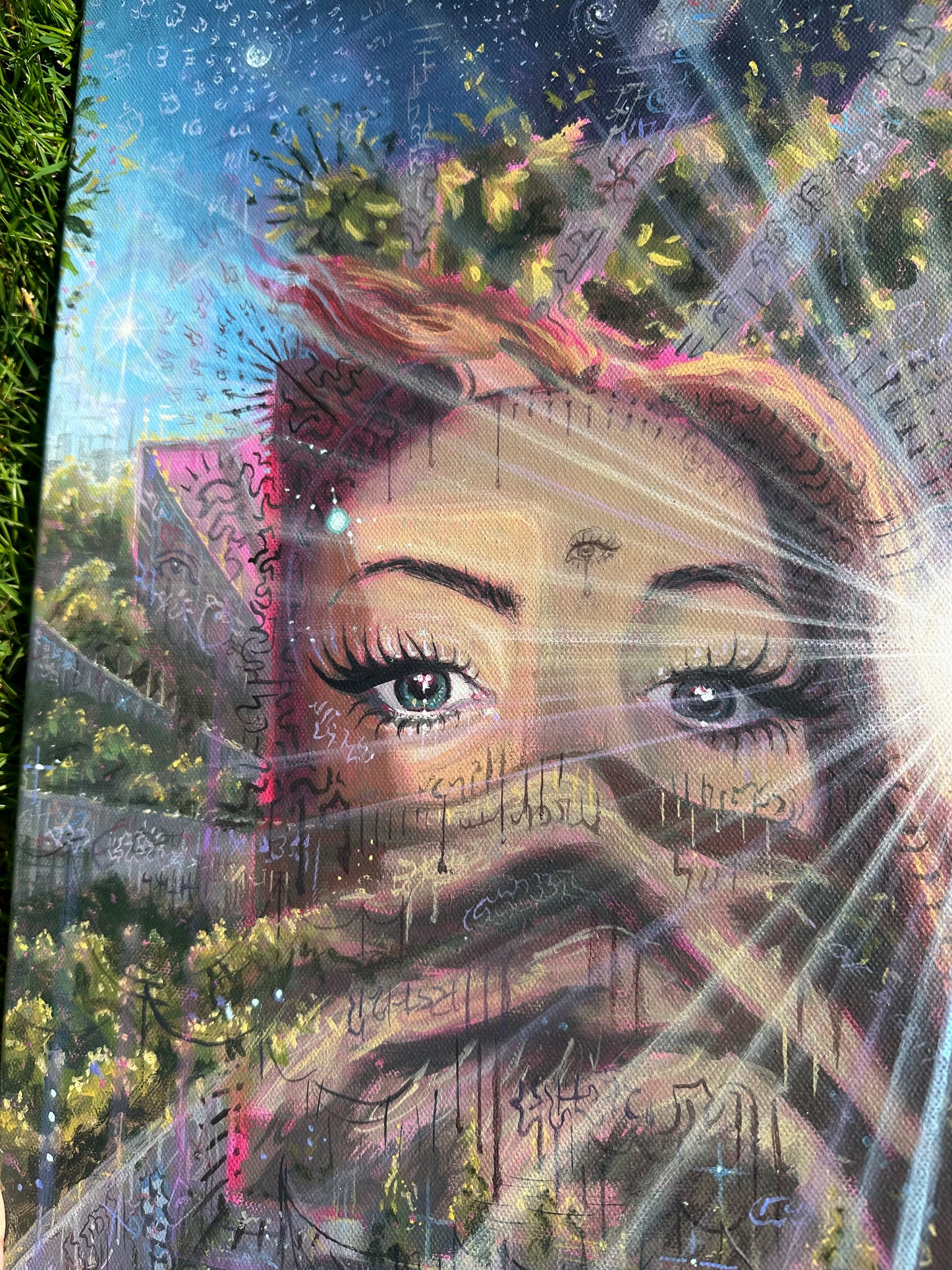 'Light Consciousness' Original painting