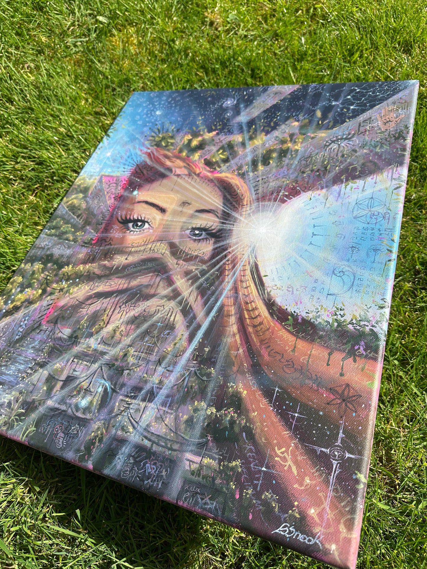 'Light Consciousness' Original painting