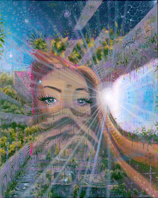 'Light Consciousness' limited edition print